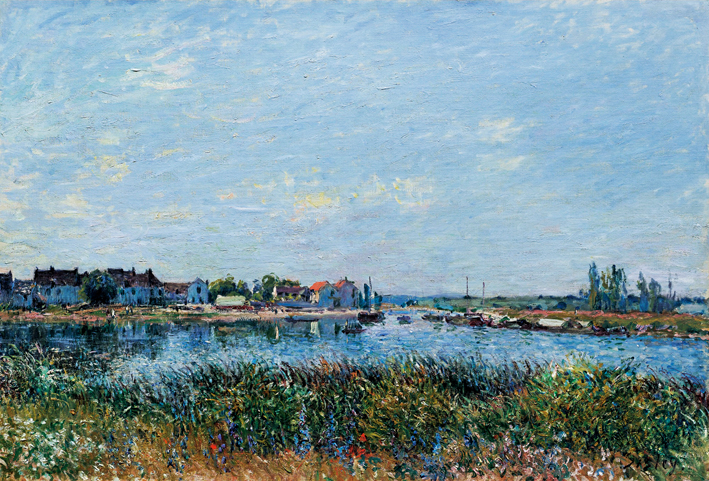  阿尔弗莱德·西斯莱 Alfred Sisley——卢万河畔
